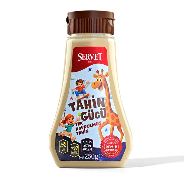 Servet Şekerleme Tahin Gücü 250 G (6'li Paket) ürün görseli 1