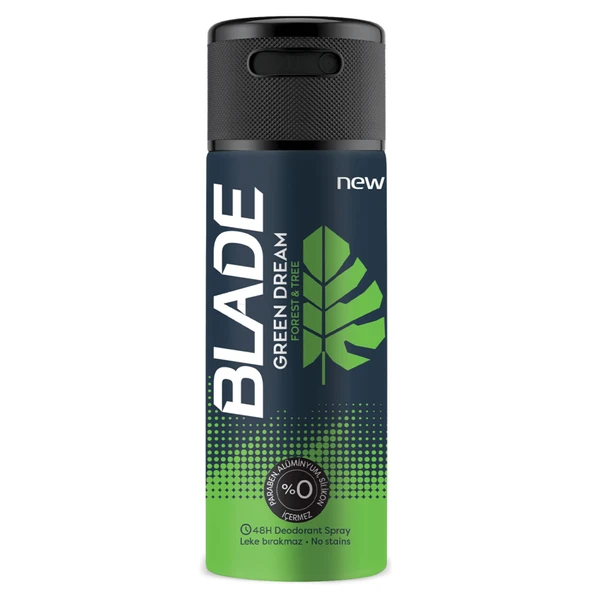 Blade Green Dream Deodorant 150 Ml (4'li Paket) ürün görseli 1