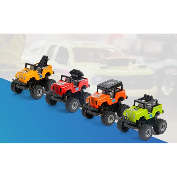 M Toys Oyuncak Metal Cip 2929-11821 (6'li Paket) ürün görseli 1