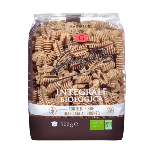 Garofalo Bio Radiatori Integrale Makarna 500 G (5'li Paket) ürün görseli 1