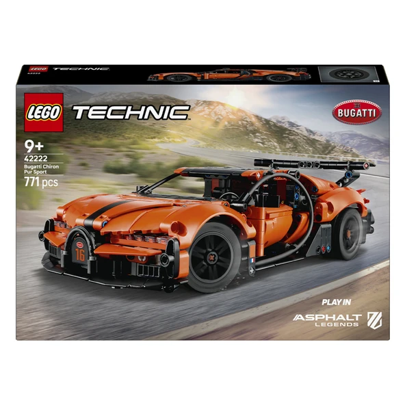 Lego Technic 42222 Bugatti Chiron Pur Sport ürün görseli 1