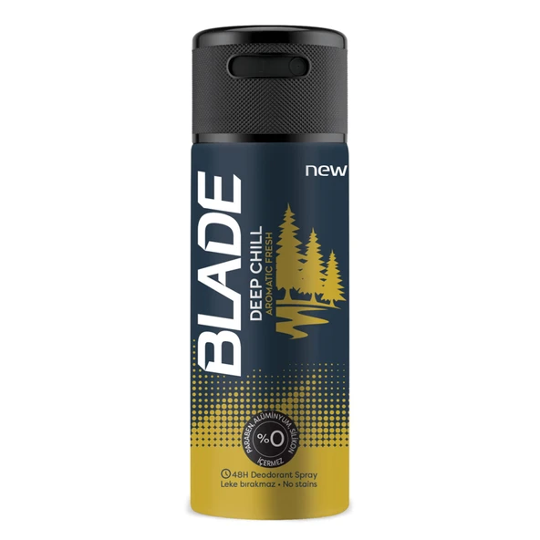 Blade Deep Chill Deodorant 150 Ml (4'li Paket) ürün görseli 1