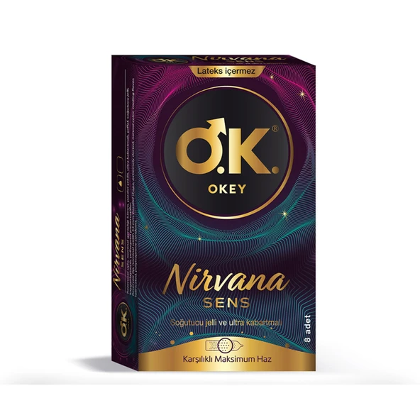 Okey Nirvana Sens 8'li (6'li Paket) ürün görseli 1