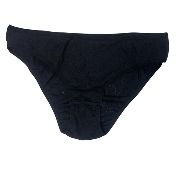 Yaase Siyah-Bordo Kadın Slip 2'li Slip M (6'li Paket) ürün görseli 1