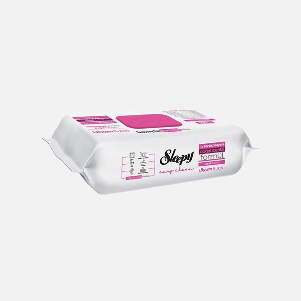 Sleepy Easy Clean Yüzey Temizlik Havlusu Lilyum Buketi (6'li Paket) ürün görseli 1