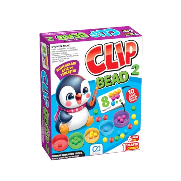 Ca Games Clip Bead (3'li Paket) ürün görseli 1