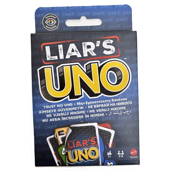 Uno Liars Kartlar (3'li Paket) ürün görseli 1