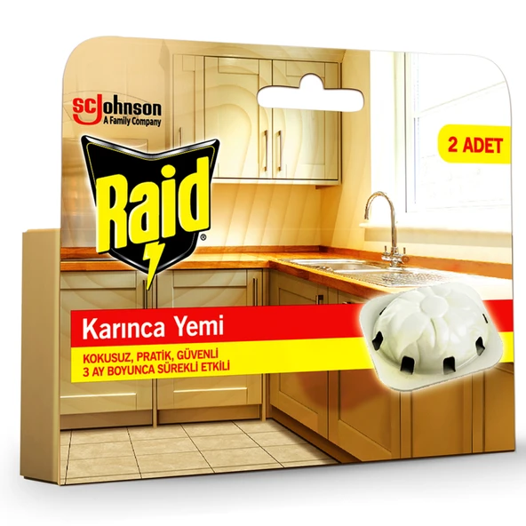 Raid Karınca Yemi 2 x 1.5 G (6'li Paket) ürün görseli 1