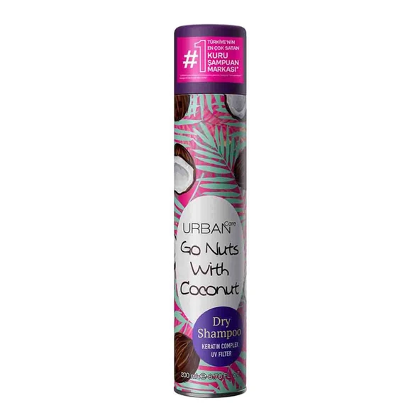 URBAN Care Go Nuts With Coconut Kuru Şampuan 200ml (5'li Paket) ürün görseli 1