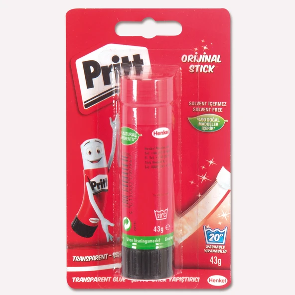 Pritt 43G Stick Yapıştırıcı (6'li Paket) ürün görseli 1