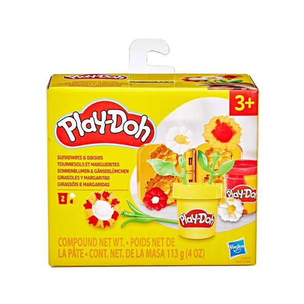 Play-Doh Flowers Oyun Hamuru Set 113 G (3'li Paket) ürün görseli 1