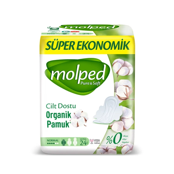 Molped Pure & Soft Normal Süper Ekonomik 24'lü (5'li Paket) ürün görseli 1