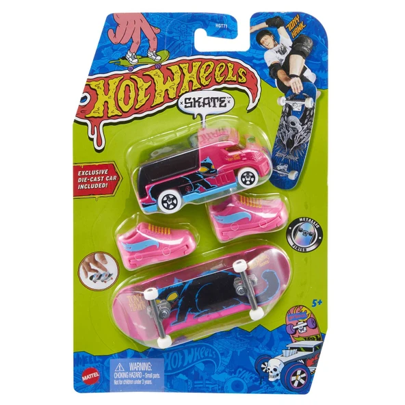 Hot Wheels Skate Parmak Kaykay Koleksiyon Serisi (2'li Paket) ürün görseli 1