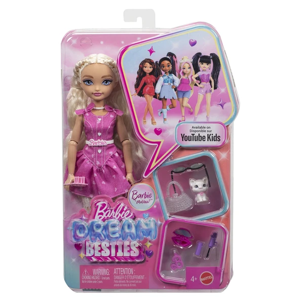 Barbie Dream Besties Malibu ve Aksesuarları ürün görseli 1