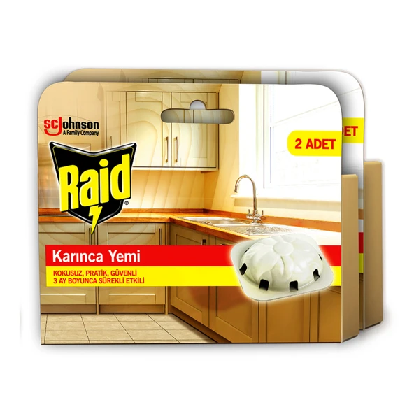 Raid Karınca Yemi Promo Paket 2+2 (4'li Paket) ürün görseli 1