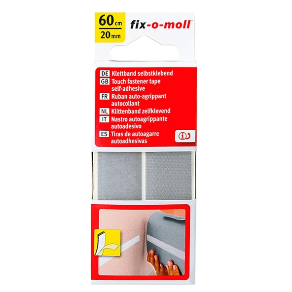 Fix-o-moll Cırtbant Açık Gri (6'li Paket) ürün görseli 1