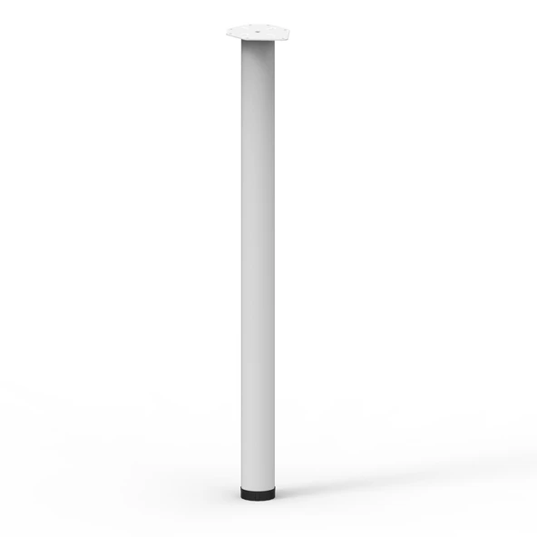 Tempo R60 Masa Ayağı 85 cm Beyaz ürün görseli 1