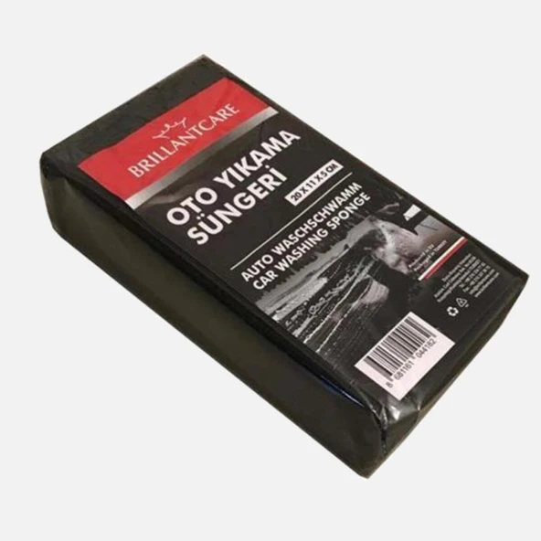 Brillantcare Oto Yıkama Sünger Universal 20x11x5Cm (6'li Paket) ürün görseli 1