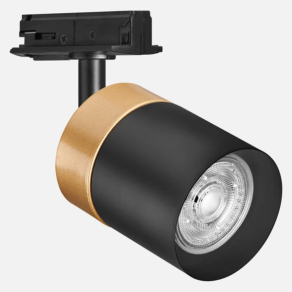 Ledvance Tracklight Cylinder GD BK Siyah Gu10 Tekli Sıva Üstü Led Spot ürün görseli 1