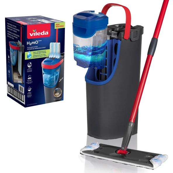 Vileda H2 Pro Flat Mop ürün görseli 1