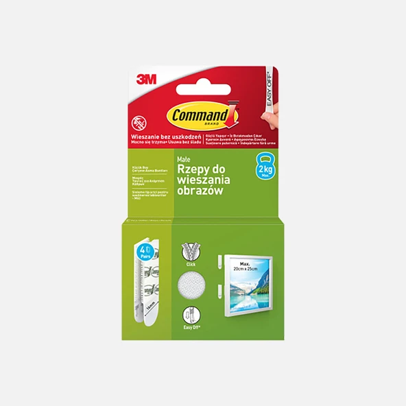 Command Küçük Boy Cırt Bant (7'li Paket) ürün görseli 1