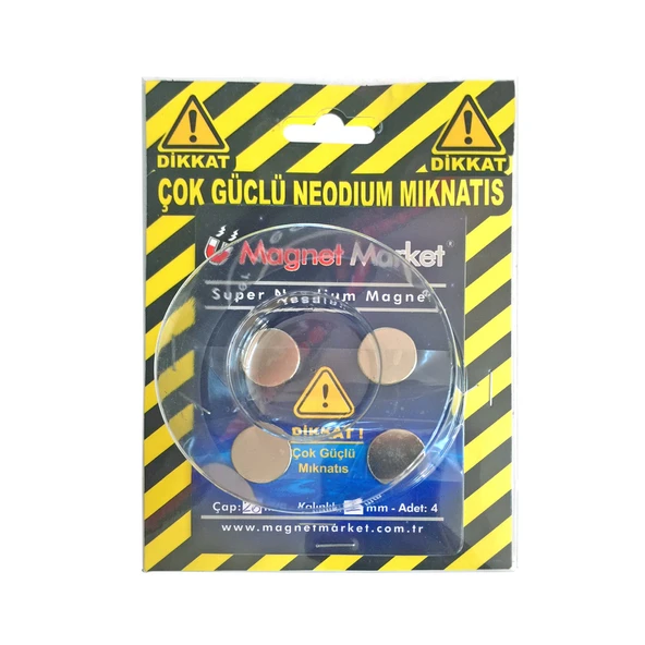 Magnet 4' lü Mıknatıs (4'li Paket) ürün görseli 1