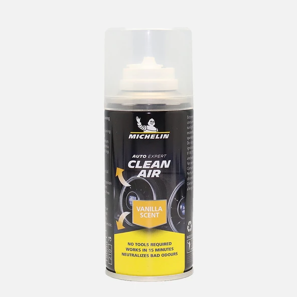 Michelin MC32712 Vanilya Kokulu Klima Temizleyici Sprey 150 ml (4'li Paket) ürün görseli 1