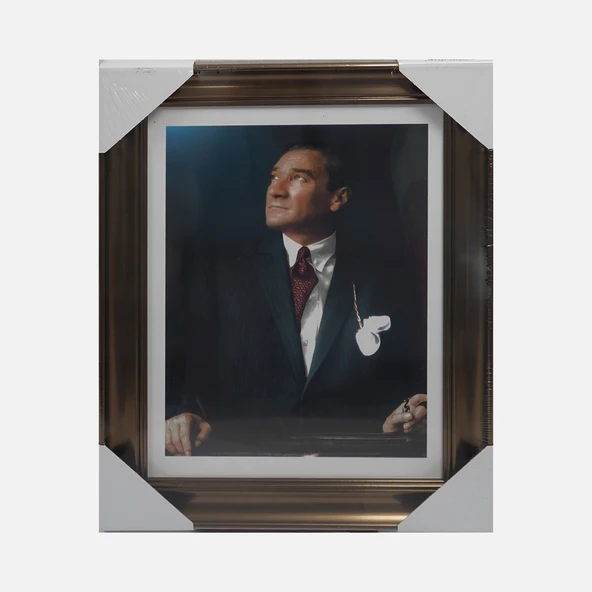 Mina Art Atatürk Çerçeveli 32x42 cm ürün görseli 1