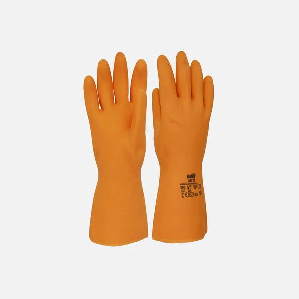 Max - Lateks Neopren Eldiven No:7 (6'li Paket) ürün görseli 1