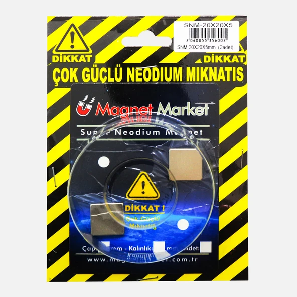 Magnet Mıknatıs (5'li Paket) ürün görseli 1