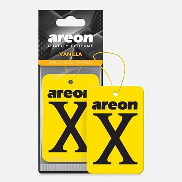 Areon X Vanilya Sarı Oto Koku (6'li Paket) ürün görseli 1