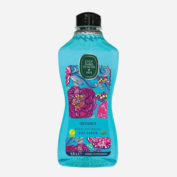 Eyüp Sabri Tuncer Okyanus Zeytinyağlı Sıvı Sabun 1,5L (4'li Paket) ürün görseli 1