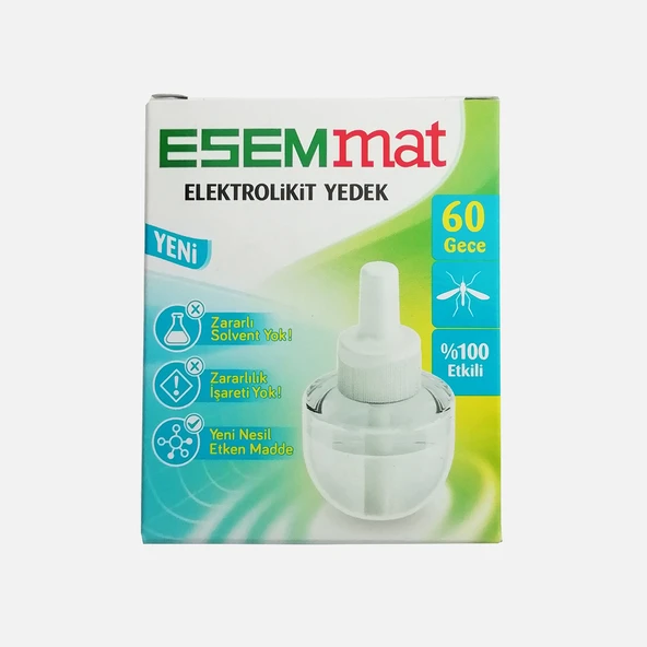 Esemmat Elektrolikit Yedek  60 Gece Etkili (5'li Paket) ürün görseli 1
