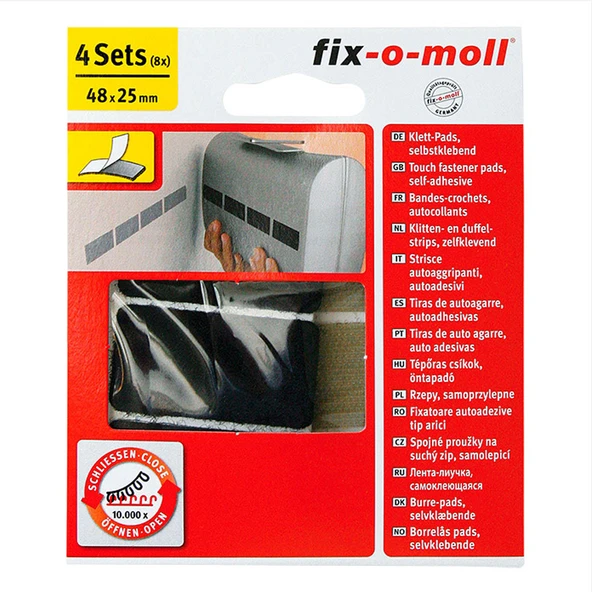 Fix-o-moll Cırtbant Pads (6'li Paket) ürün görseli 1