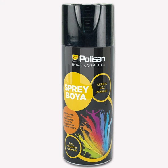 Polisan Akrilik Sprey Gri Ral 7001 (3'li Paket) ürün görseli 1