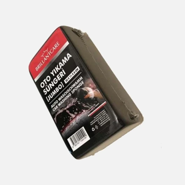 Brillantcare Oto Yıkama Sünger Jumbo 20x11x8Cm (6'li Paket) ürün görseli 1