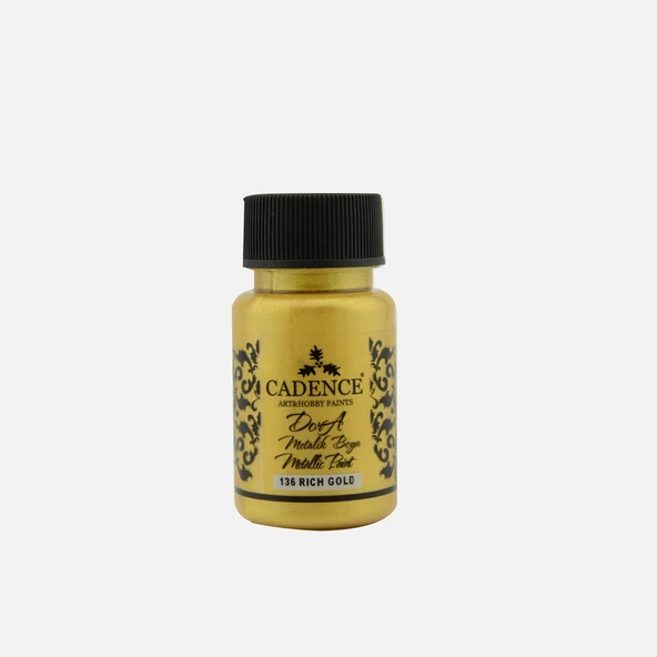 Cadence Dora Metalik Rich Gold 50 ml (6'li Paket) ürün görseli 1