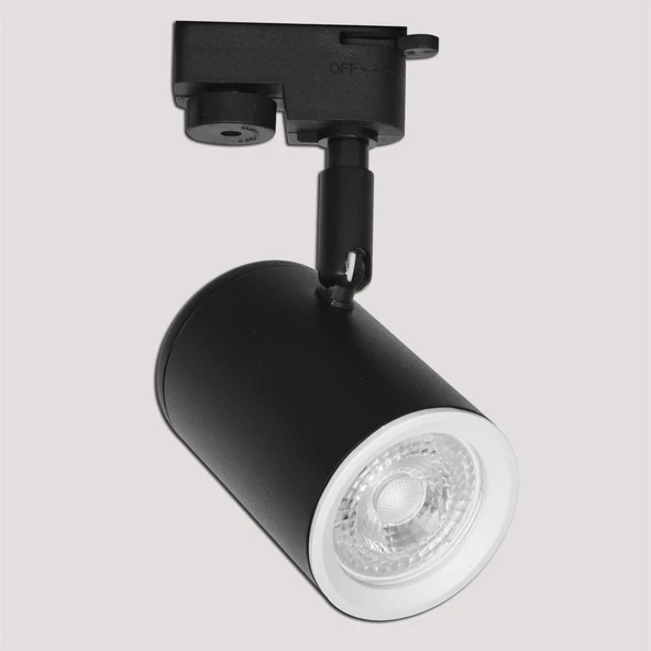 Dlc Ray Serisi NR310 50 W Ledli GU10 Duy Yuvarlak Ray Spot 1 Adet Siyah ürün görseli 1