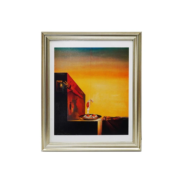 Mina Art Çerçeveli Linen Baskı Tablo 48x58 cm ürün görseli 1