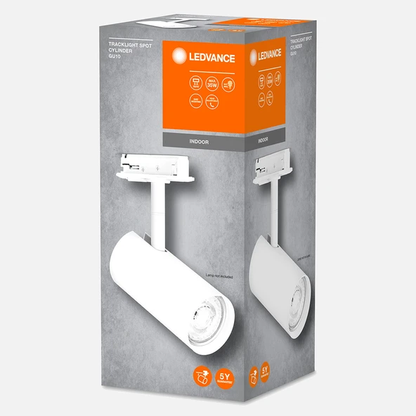 Tracklight 35 W Beyaz Gu10 Tekli Sıva Üstü Led Spot ürün görseli 1
