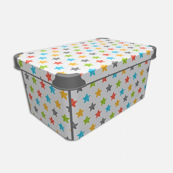 Qutu Colored Star StyleBox (3'li Paket) ürün görseli 1