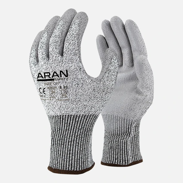 Aran Kesilme Dirençli Eldiven L Beden (6'li Paket) ürün görseli 1