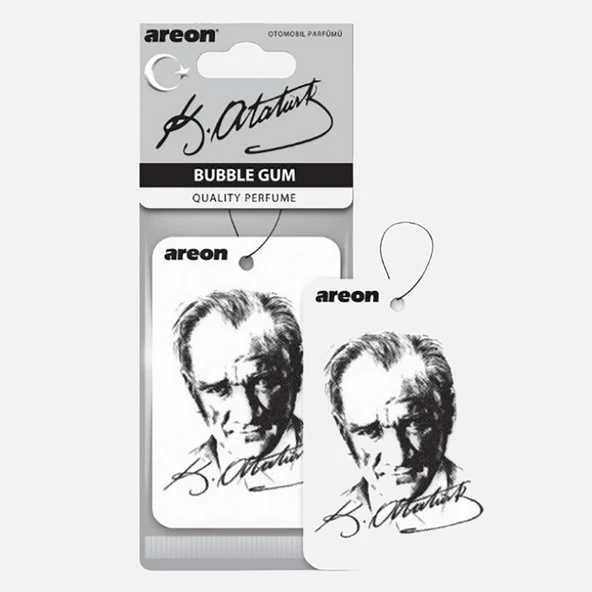 Atatürk Bubble Gum Oto Koku (6'li Paket) ürün görseli 1