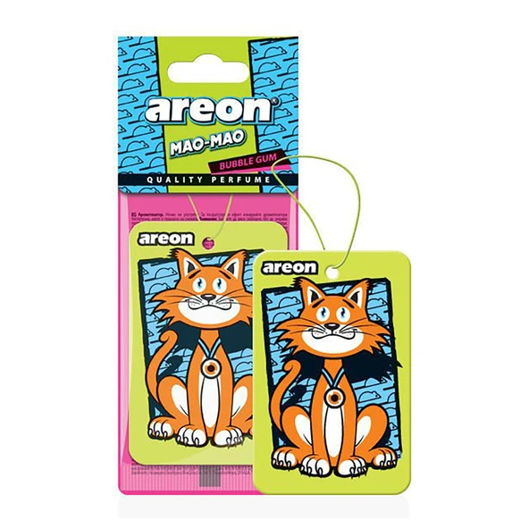 Areon Mao-Mao Kedi Bubble Gum (6'li Paket) ürün görseli 1