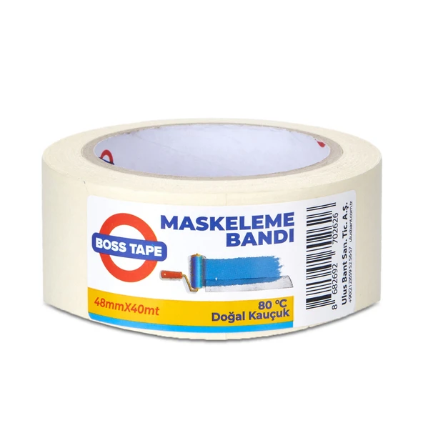 Boss Tape Maskeleme Bandı Doğal Kauçuk (6'li Paket) ürün görseli 1