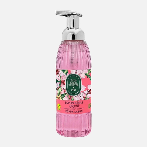 Eyüp Sabri Tuncer Japon Kiraz Çiçeği Zeytinyağlı Köpük Sabun 500ml (6'li Paket) ürün görseli 1