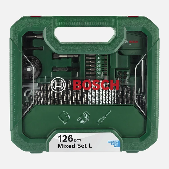 Bosch Dıy 126 Parça Aksesuar Seti ürün görseli 1