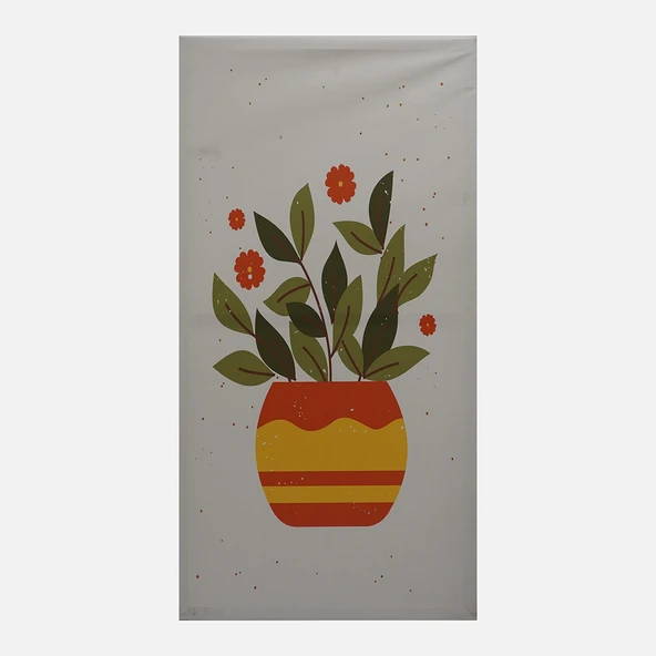 Mina Art Ispanyol Model Kanvas Tablo As 40x80 cm ürün görseli 1