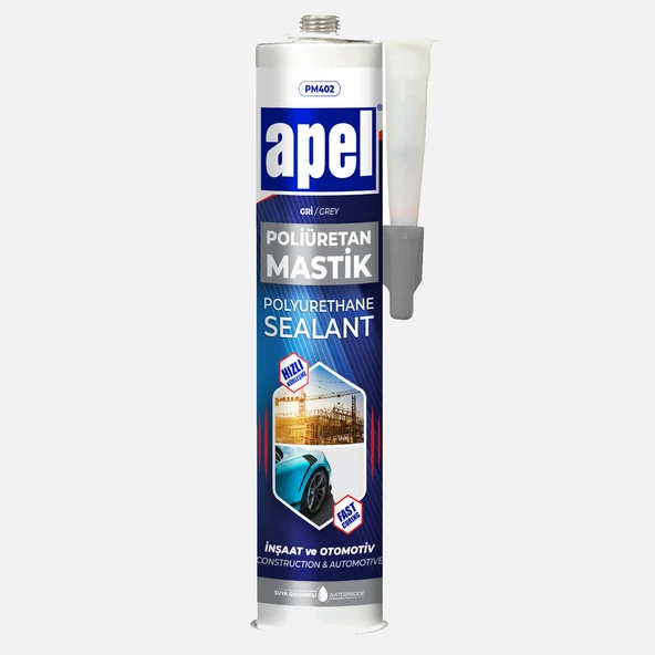 Apel 280Ml Pu Mastik Gri (3'li Paket) ürün görseli 1