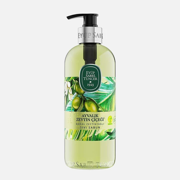 Eyüp Sabri Tuncer Ayvalık Zeytin Çiçeği Sıvı Sabun 500ml (6'li Paket) ürün görseli 1